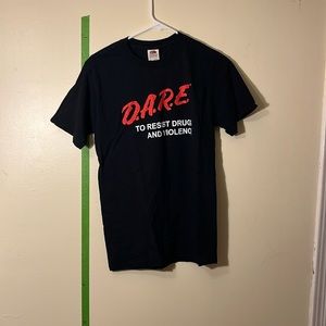 Vintage DARE T shirt sz S